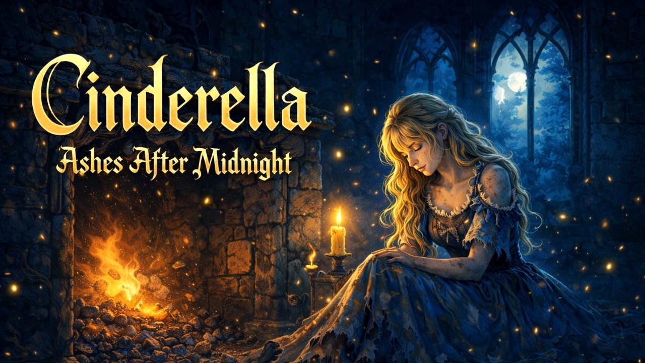 2 Hours of Dark FairyTale Ambient for Focus & Reading｜Cinderella – Ashes After Midnight