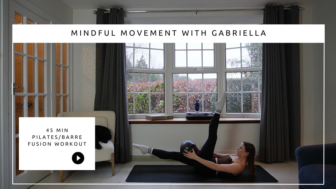 45-Min Pilates Inspired Full-Body Workout | Ball Optional