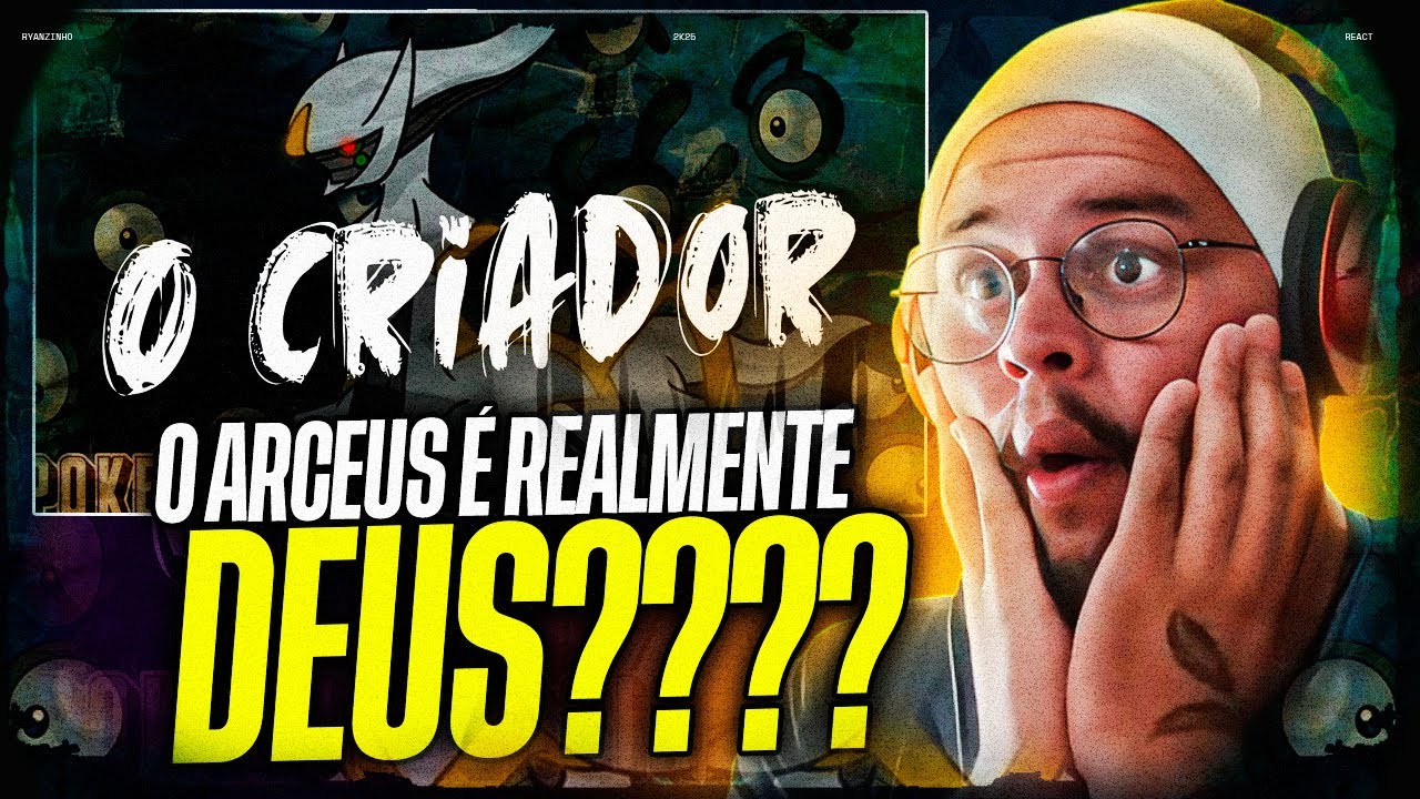 A VERDADE SOBRE ARCEUS??? A verdadeira origem de Arceus e o mundo Pokémon - #PokéMitologia | REACT