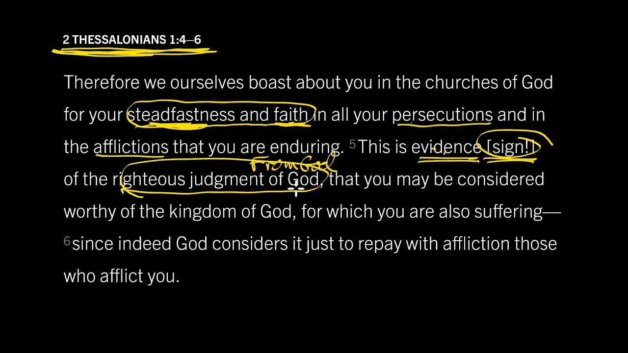 One Proof That You Are Saved: Philippians 1:28–30
