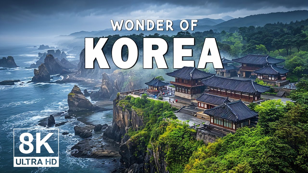Wonders of Korea - The Most Amazing Places in Korea - Travel Video 4K