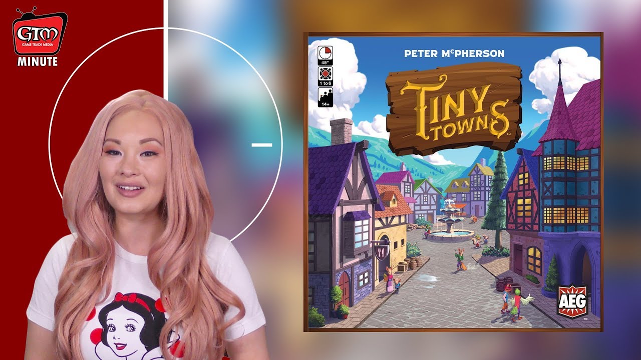 Unboxing Tiny Towns by Alderac Entertainment Group