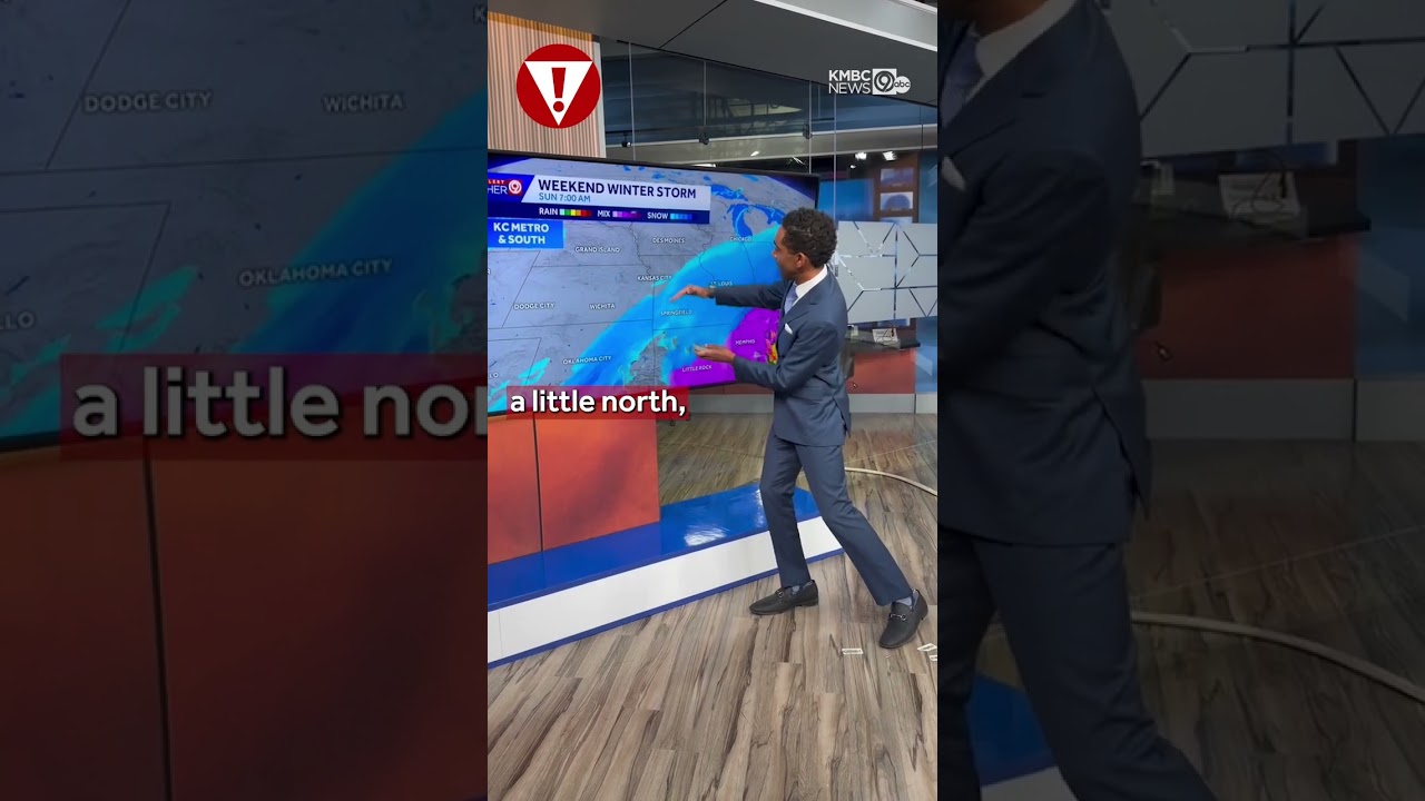 Kansas City forecast: Saturday afternoon snow update