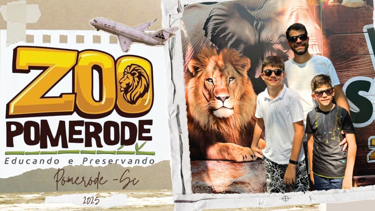 🔴 Zoo Pomerode 🦁  | 🐧Exploramos O Maior e Mais Antigo Zoológico do Brasil! 🐾