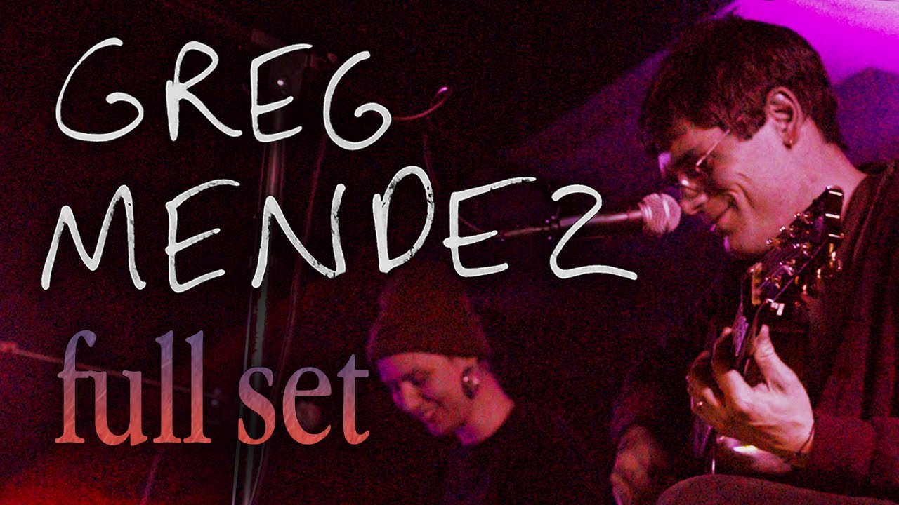 greg mendez - live at boston university (full set)