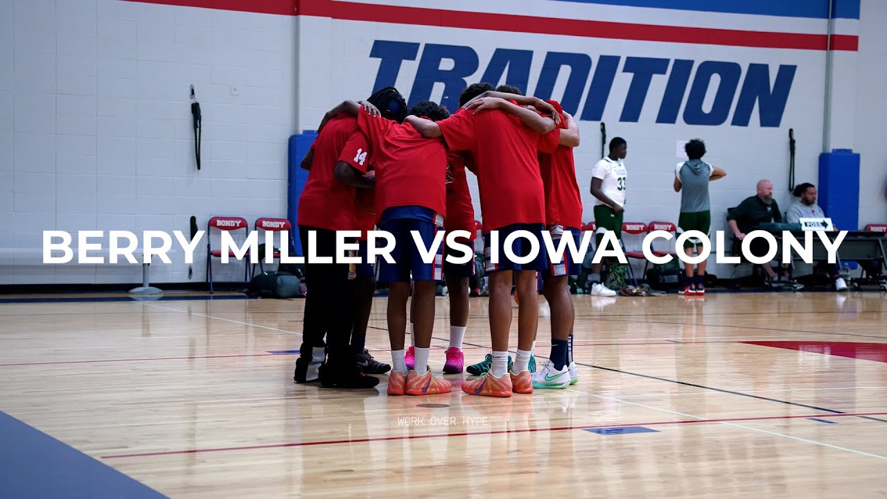 🎥 Berry Miller vs Iowa Colony 🏀 | Texas Junior High Hoops Showdown! 🔥