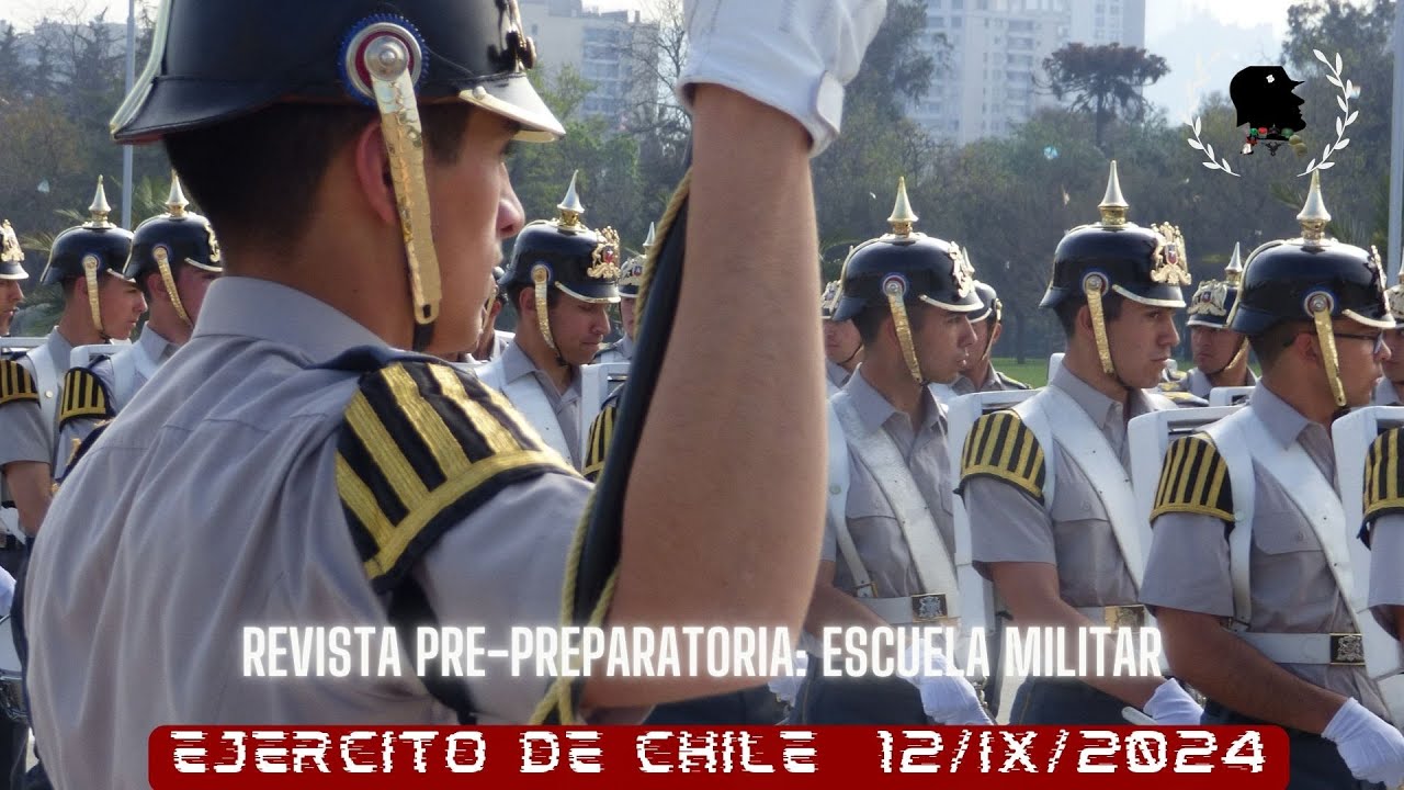 Escuela Militar Bernardo O'Higgins Riquelme - Revista Pre-preparatoria Parada Militar 2024 #desfile