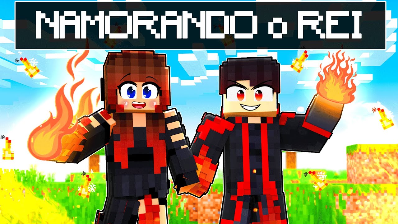 MIIKA ESTÁ NAMORANDO O PRINCIPE DE FOGO no Minecraft ◂Miika▸