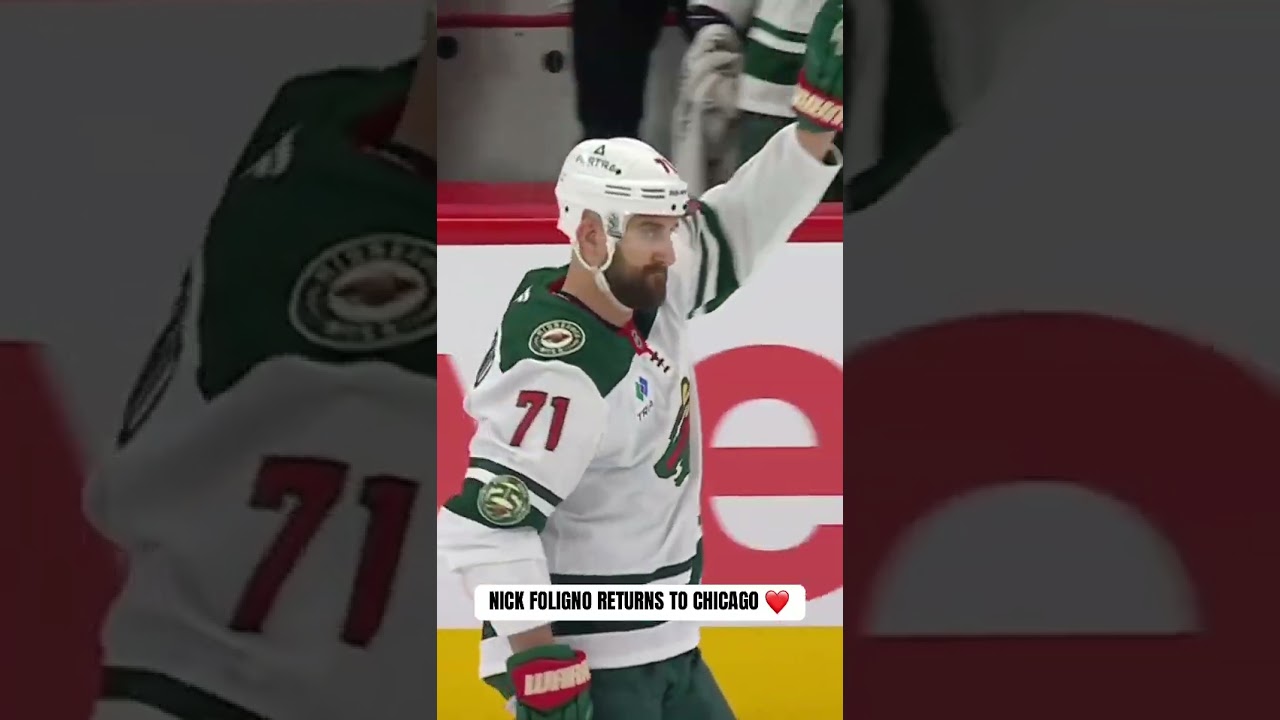 Nick Foligno is Welcomed Back to Chicago 👏