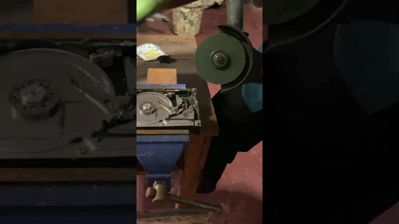 Angle Grinder vs Hard Drive 💿⚔️ | Insane Sparks & Destruction!