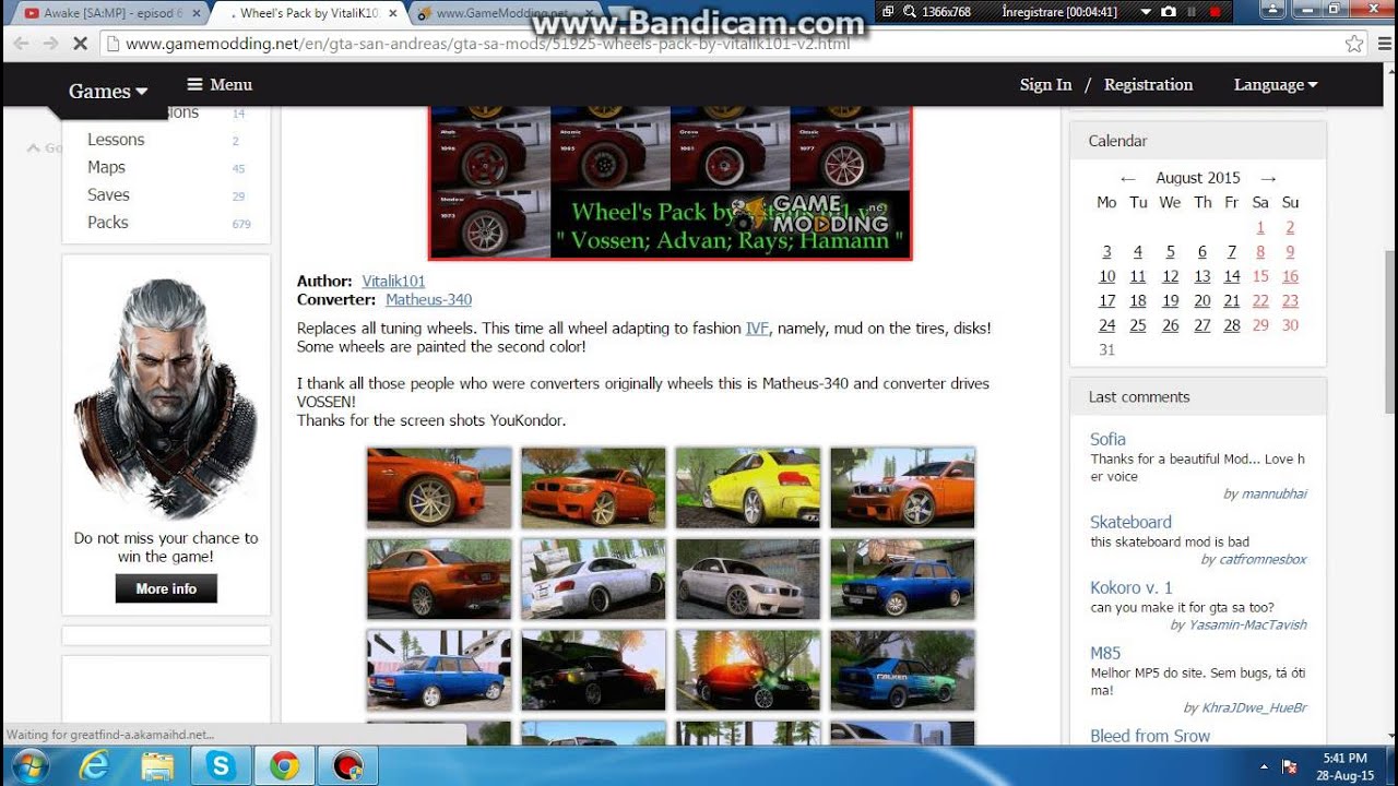 Prezentarea modurilor.