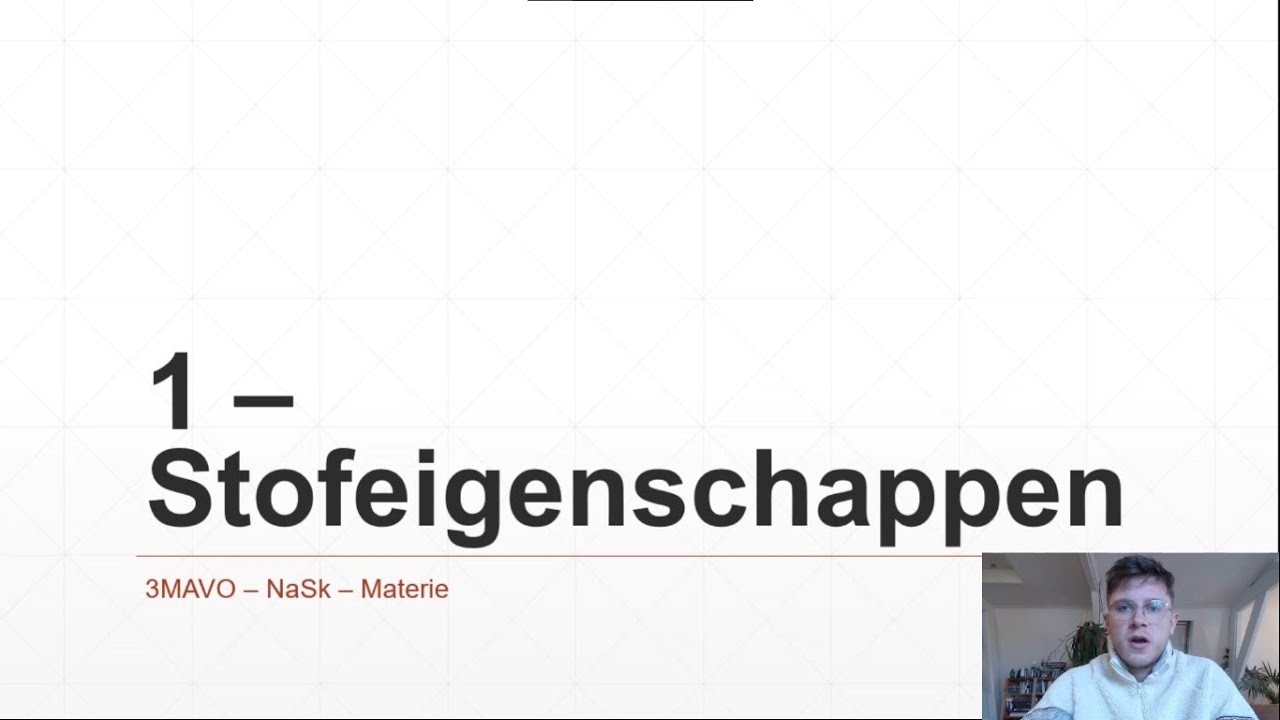 3MAVO - NASK - Stoffen 1 - Stofeigenschappen