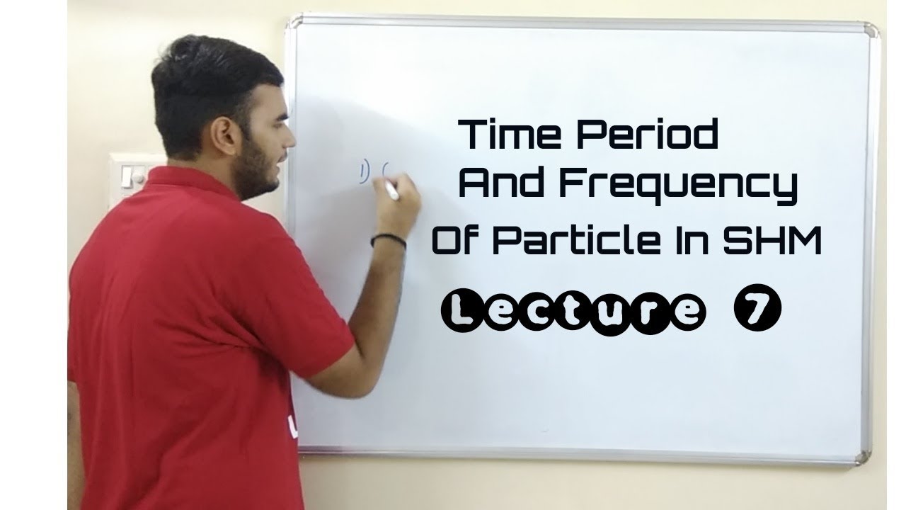 Time Period and Frequency Of Particle in SHM