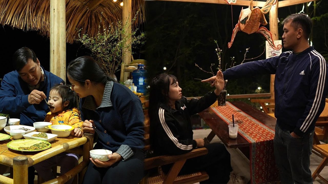 Hieu turned back to confront Lien. Long was completely unaware that his actions could endanger Lien.