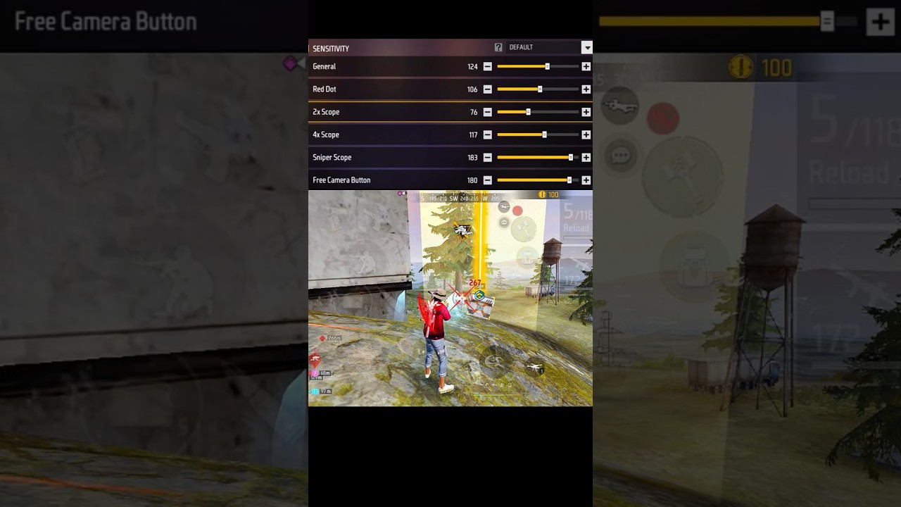 Free Fire Headshot Setting After Ob52 Update 2025⚡Best Sensitivity settings ⚙️|Sensitivity setting