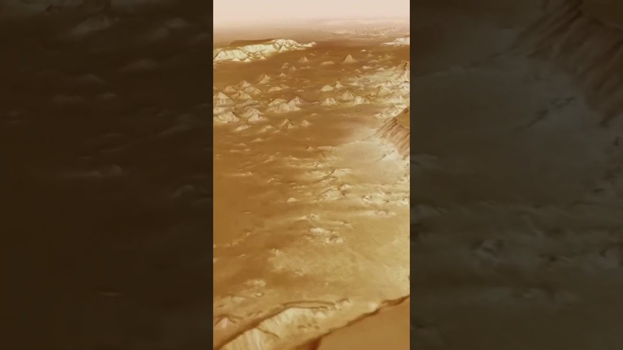Пролёт над долиной Шалбатана (Shalbatana Vallis) на Марсе!