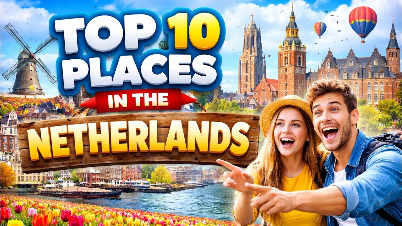 Самые красивые места в Нидерландах, которые вы обязательно должны посетить.