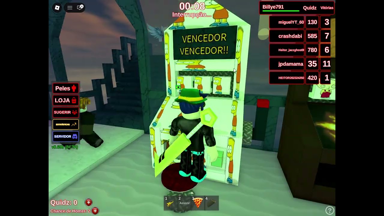 O HOMER ENLOUQECEU!! ( * Você VS Homer )