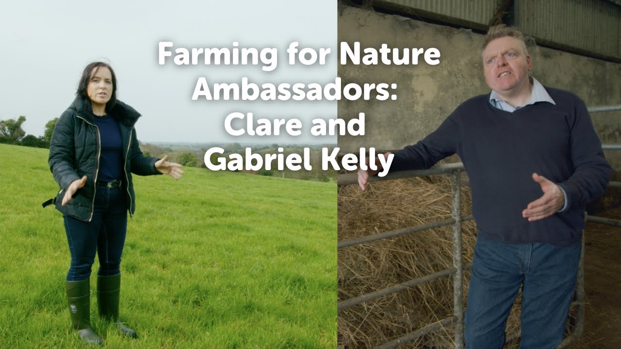 Clare and Gabriel - Northern Ireland Farming for Nature Ambassadors 2023