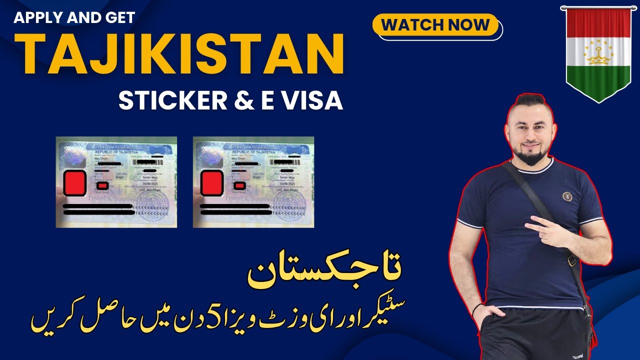Tajikistan Visa for Pakistani | Tajikistan Visit Visa for Pakistani | Tajikistan Visa Online Apply