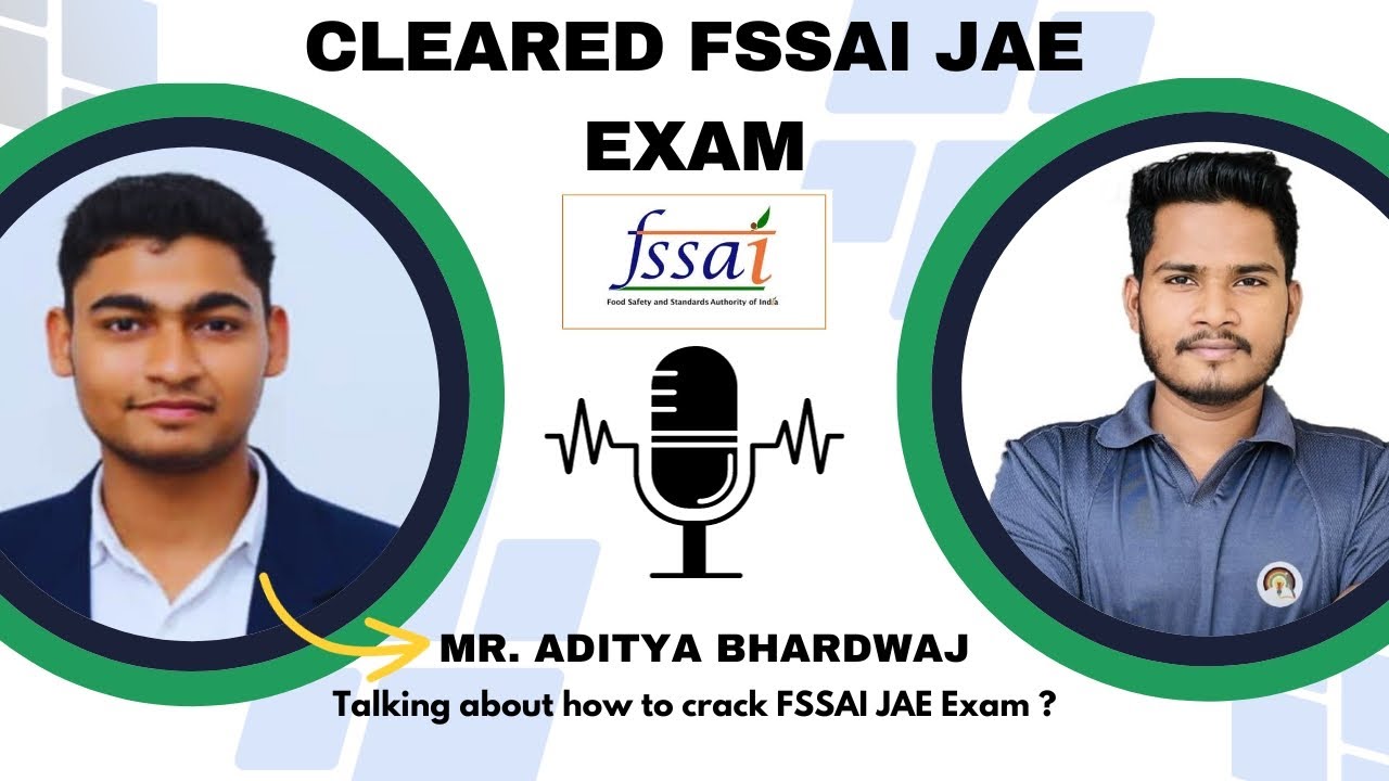 How I Cleared FSSAI JAE Exam? FSSAI Food Analyst Exam Result 2023 |Topper Talks with Mr.Aditya