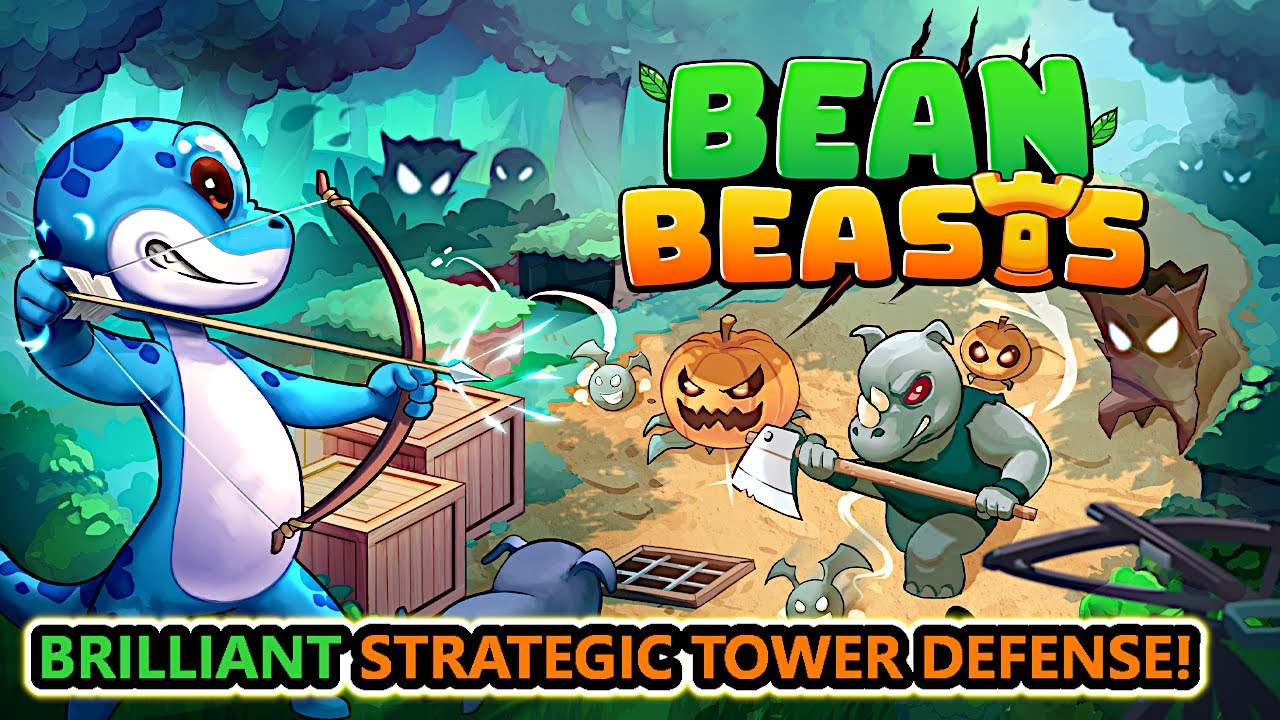 Evolve & Collect Monsters In This BRILLIANT NEW Tower Defense! FULL RELEASE Party! | Bean Beasts