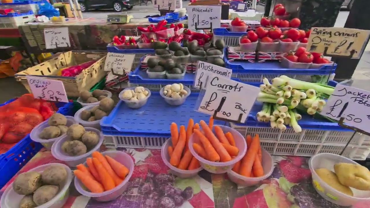 Brentwood Local Market | Warley Hill to Brentwood High Street | M&S | Sainsbury's | 4k | Streetwalk