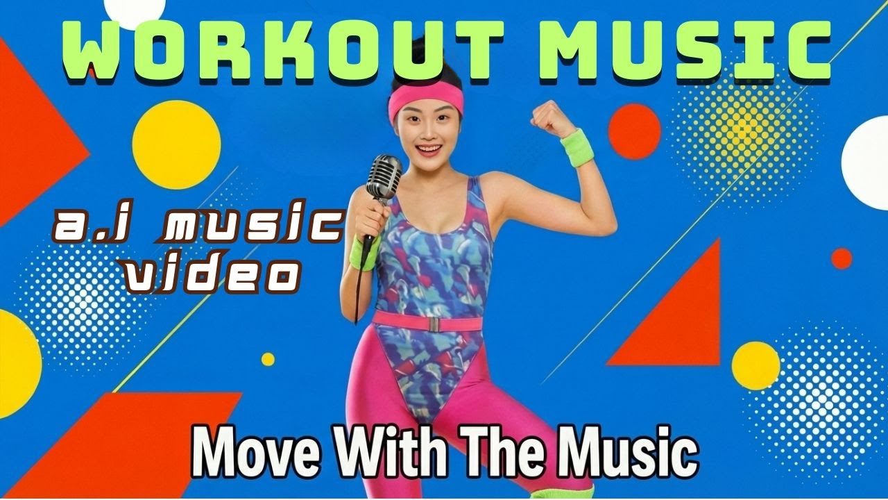Move With The Music | AI Music Video | Workout & Energy