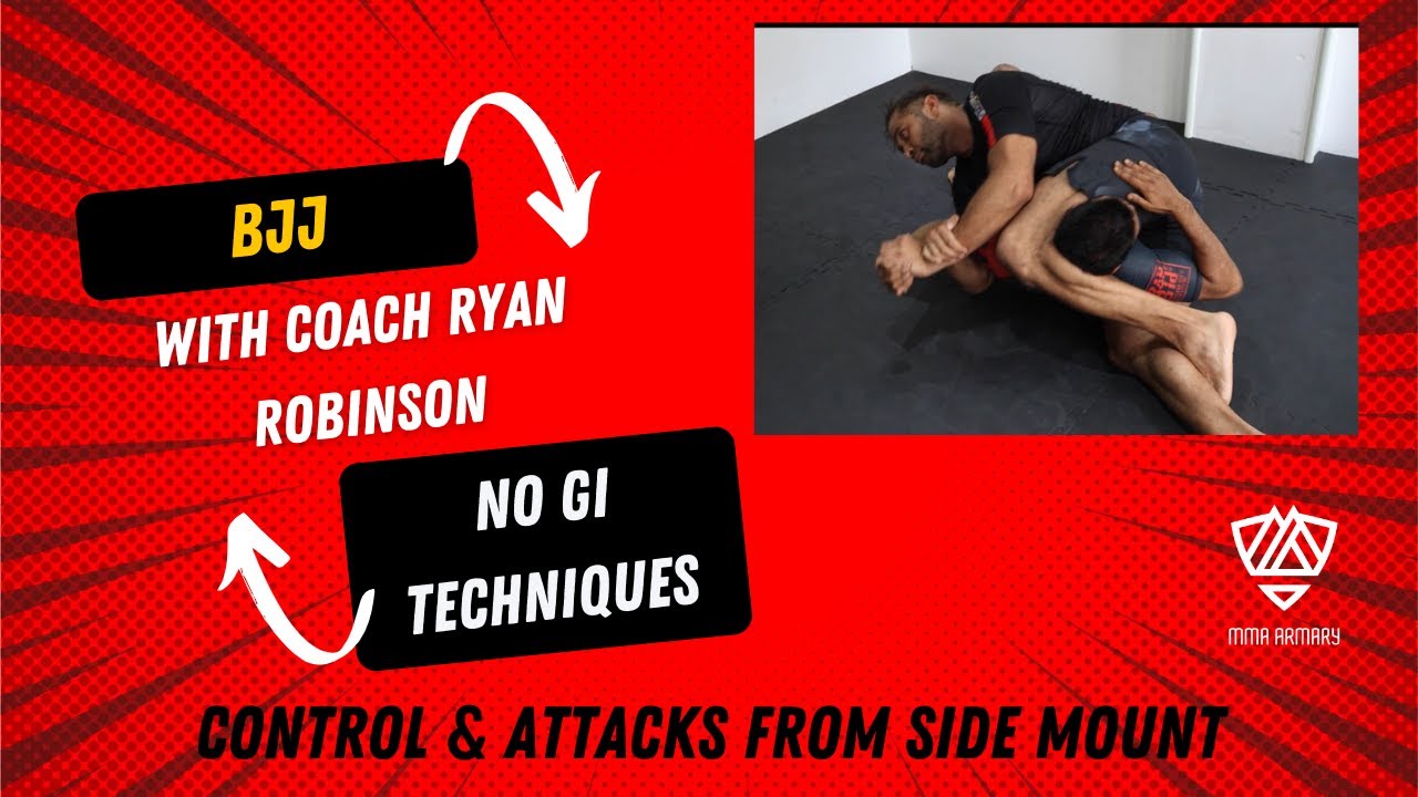 Control & Attacks From Side Mount BJJ