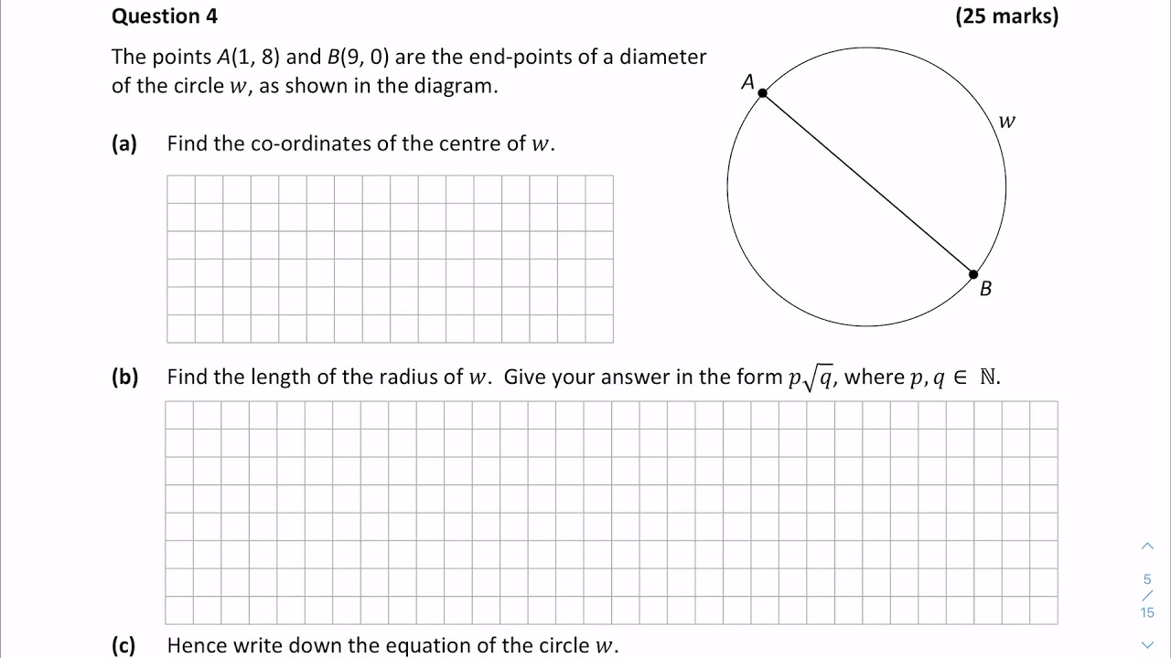 2018 Leaving Cert Ordinary Level Paper 2 Q4