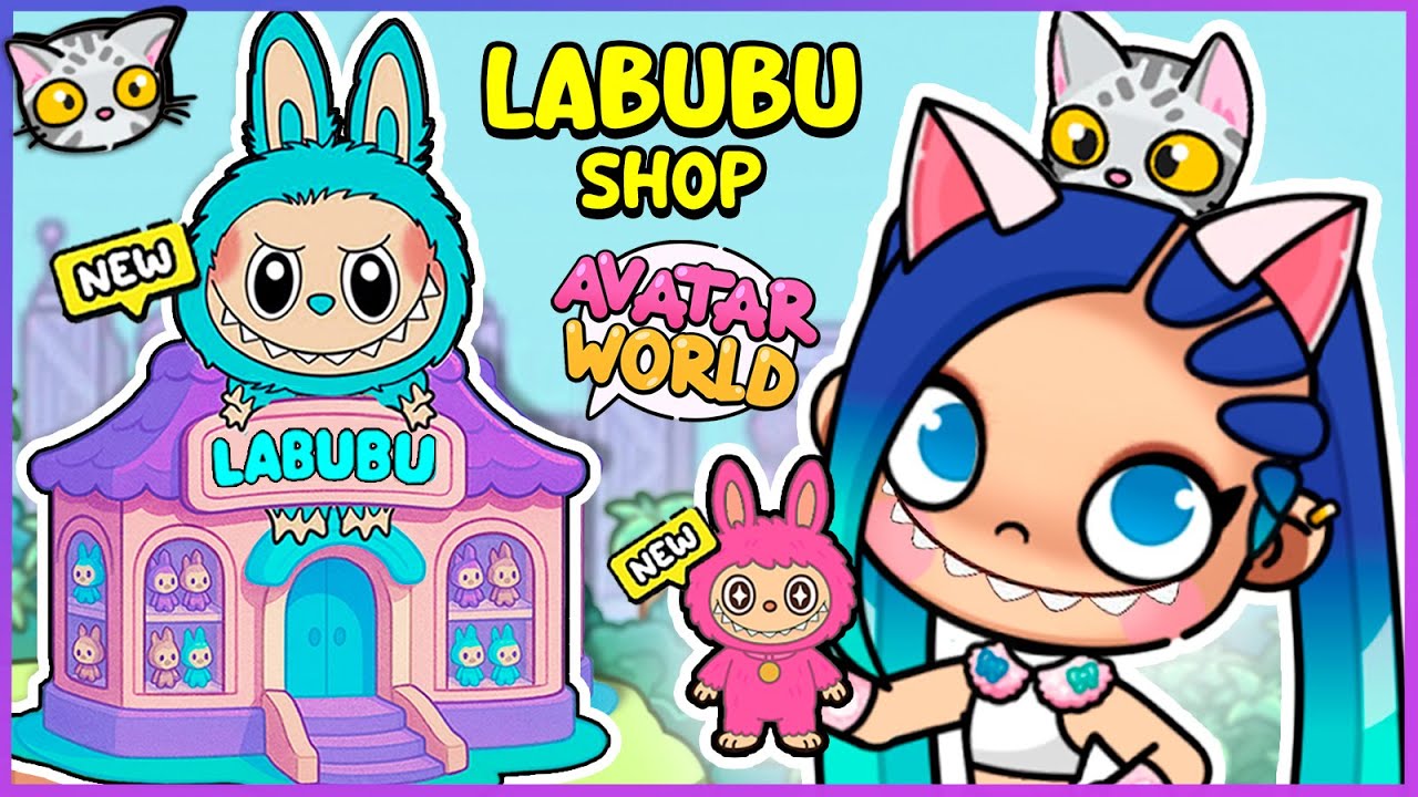 🎁 Все хотят ЛАБУБУ! Откройте для себя НОВЫЙ магазин Avatar World 😱🧸
