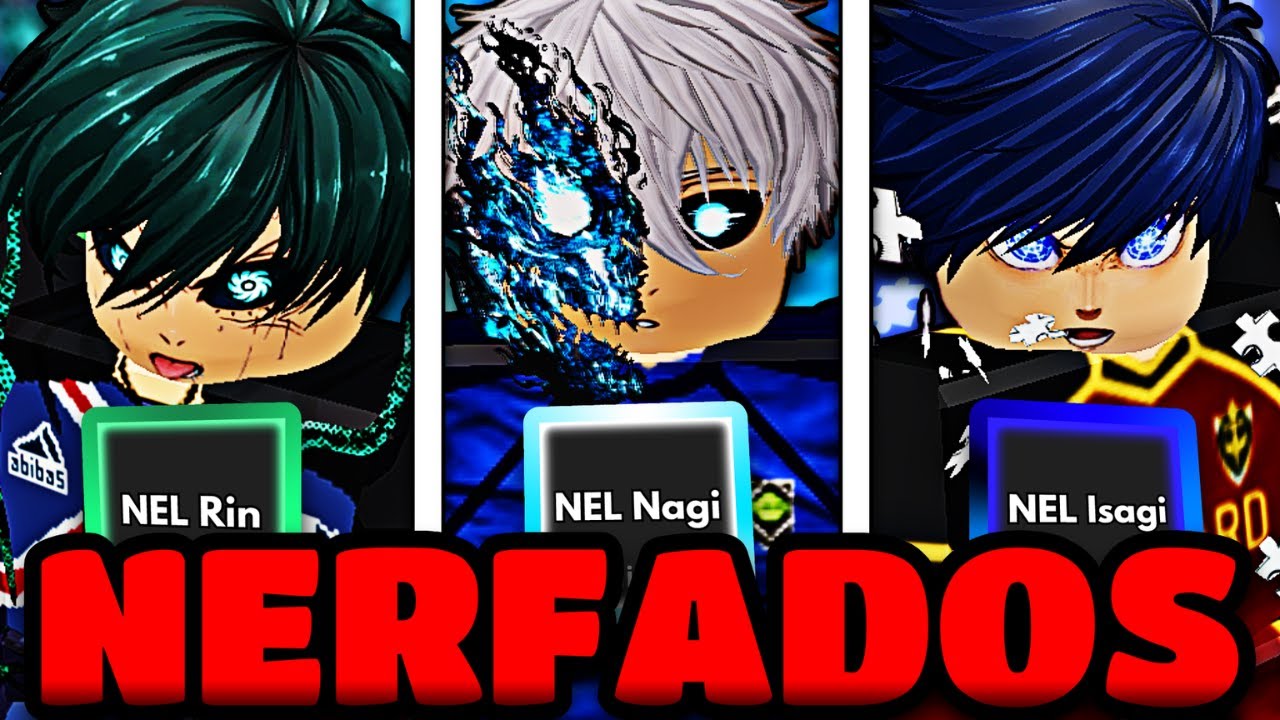 joguei com os ESTILOS MAIS NERFADOS do BLUE LOCK RIVALS