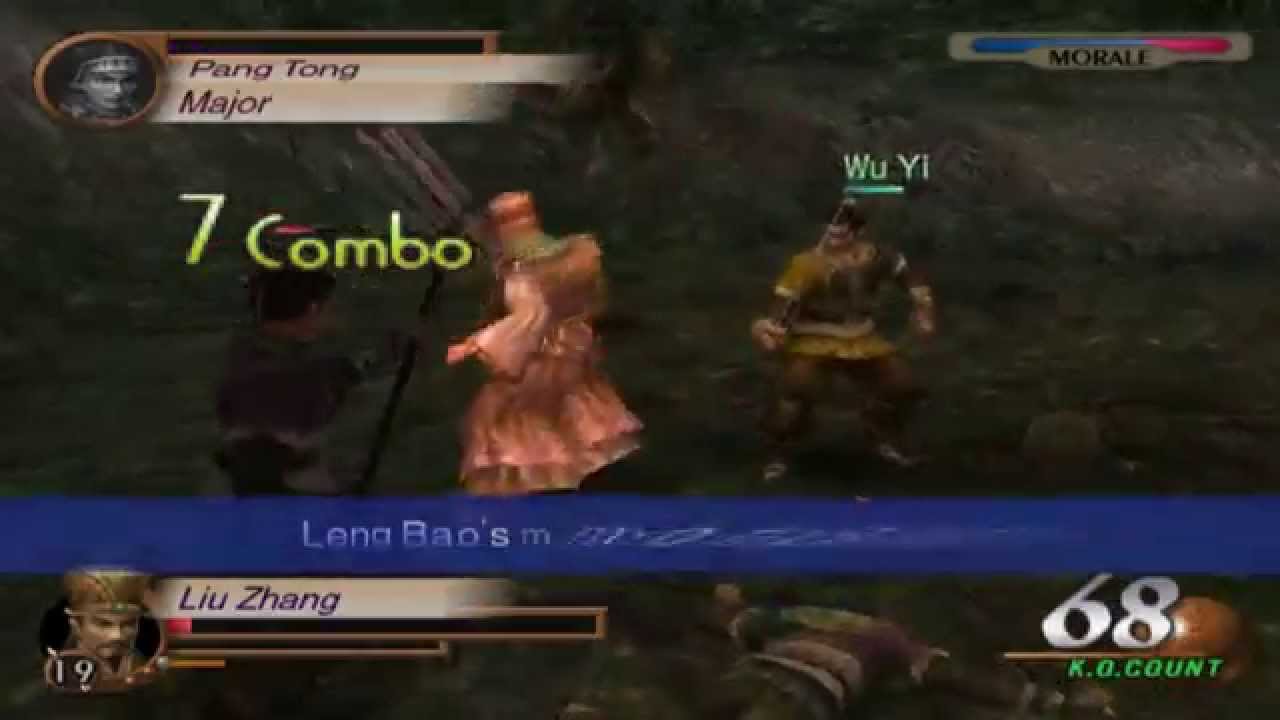 Dynasty Warriors 3 - Liu Zhang Gameplay