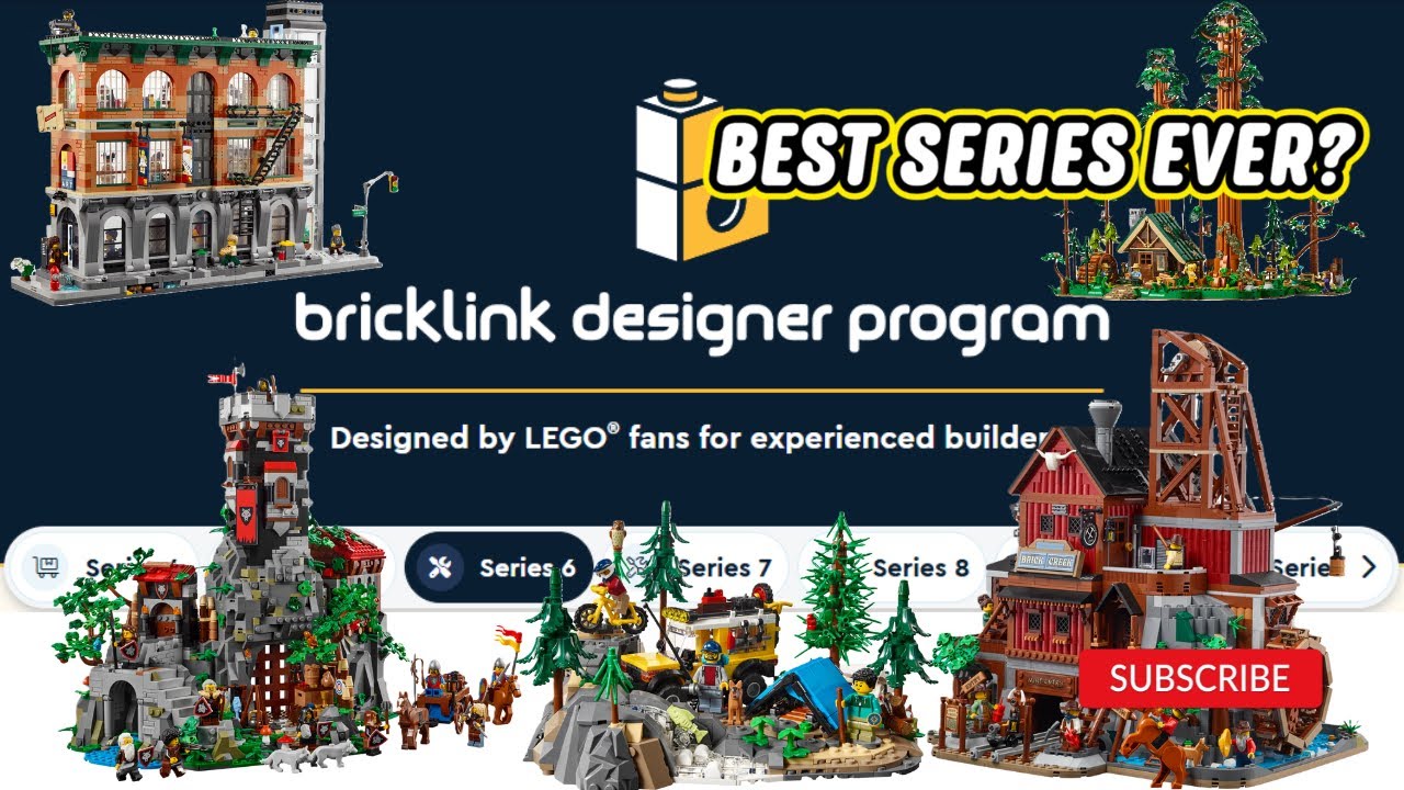 Bricklink Designer Program Series 6 — лучшая на сегодняшний день? Великолепные наборы LEGO, созда...