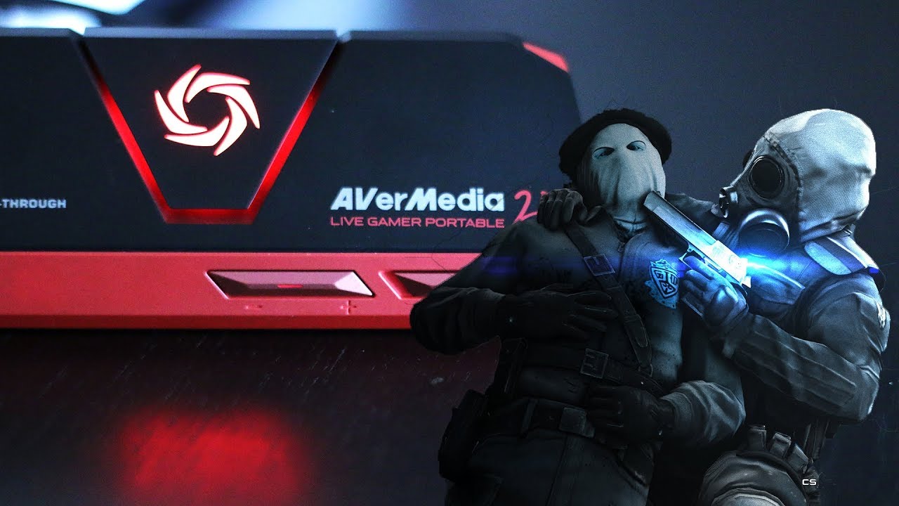 Пробный полёт на AVerMedia Live Game Portable 2 в CS GO первая катка.