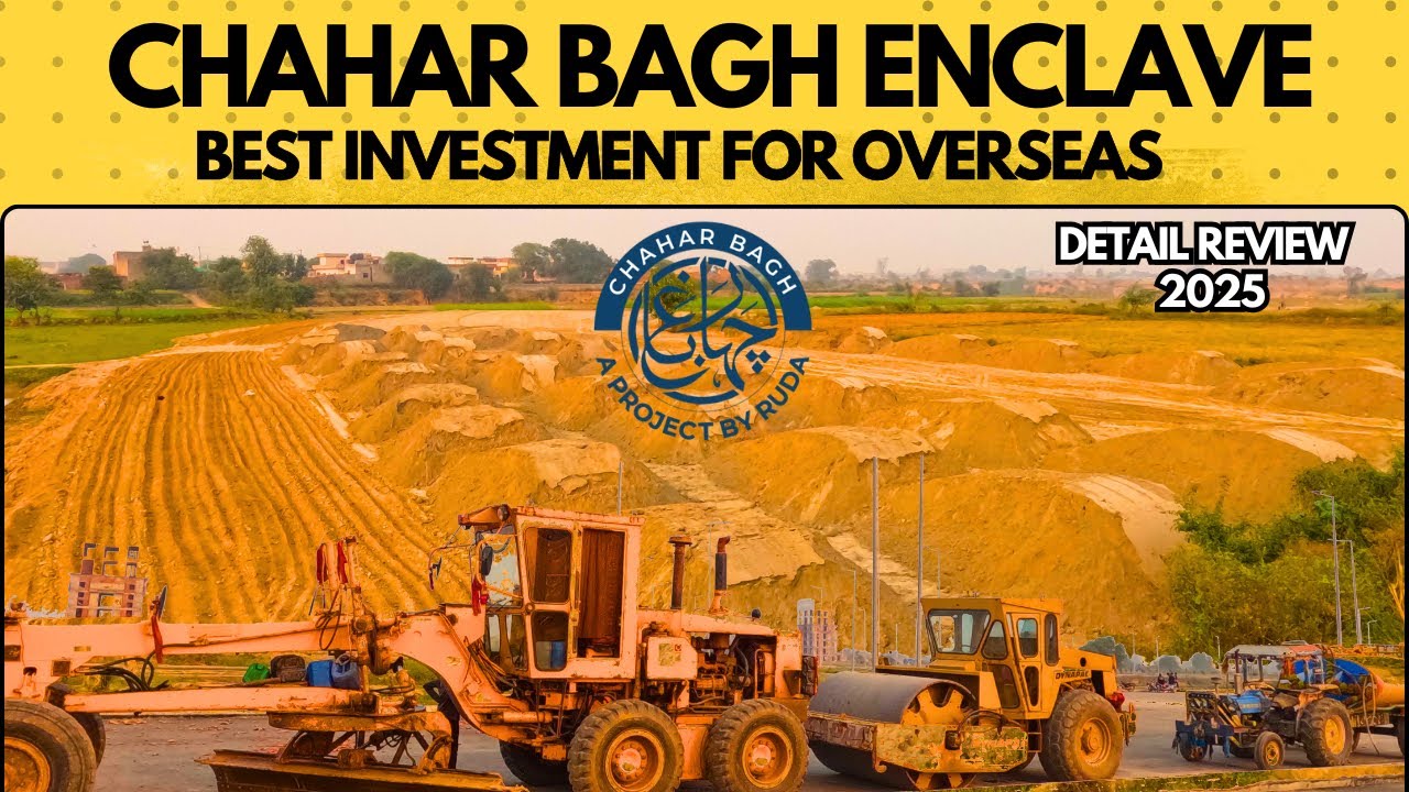 Chahar Bagh Enclave RUDA | Best Investment for Overseas Pakistanis | On-Ground Plots Lahore