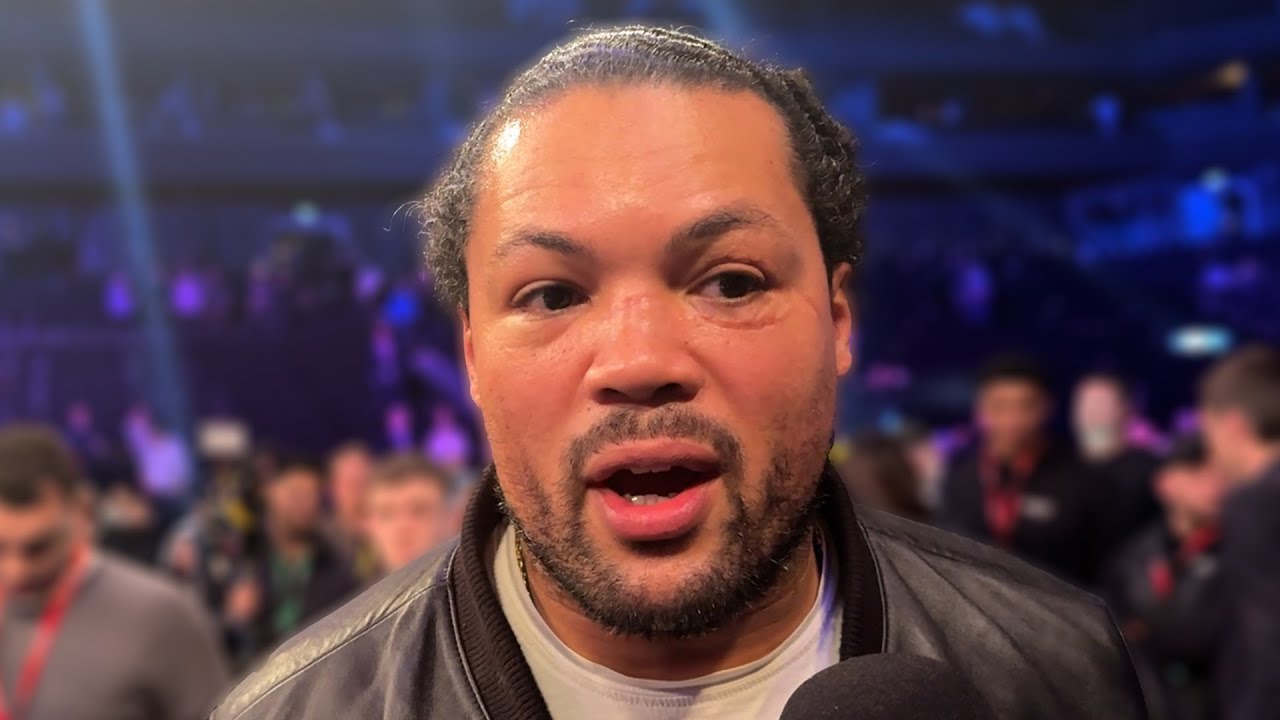 JOE JOYCE IMMEDIATE REACTION TO CHISORA BEATING WALLIN! - 'He can fight who he wants!'
