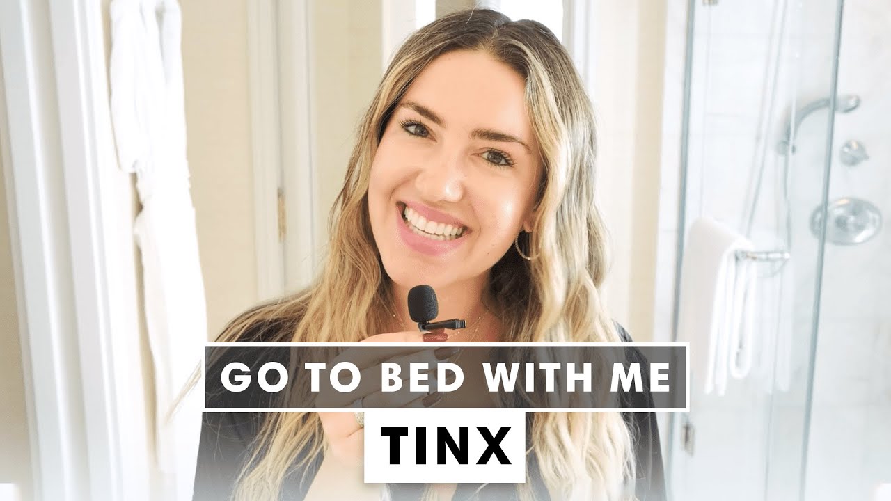 Tinx Reveals Cleanser She Has Been Using For 6 Years | Go To Bed With Me | Harper's BAZAAR