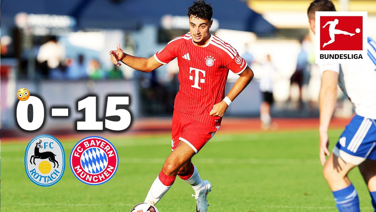 BAYERN SCORE 15! - Rottach-Egern 0-15 FC Bayern M&uuml;nchen