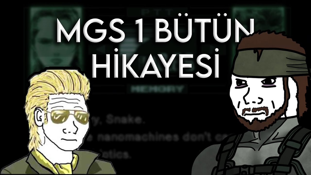 Metal Gear Solid 1 Bütün Hikayesi