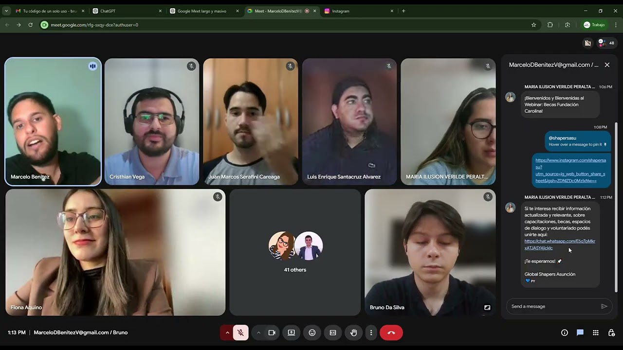 Webinar sobre Becas de Postgrado de la Fundación Carolina