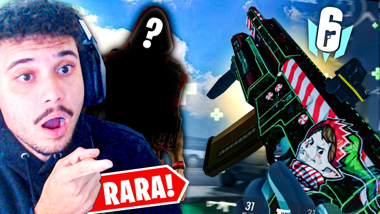 TENTEI PEGAR a SKIN MAIS RARA de TODOS os TEMPOS do RAINBOW SIX MOBILE!