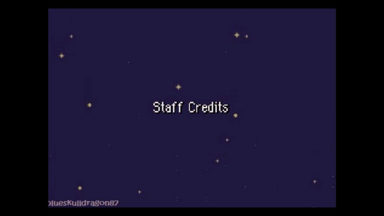 Pokemon Mystery Dungeon Red/Blue OST- Staff Credits (Faster version)