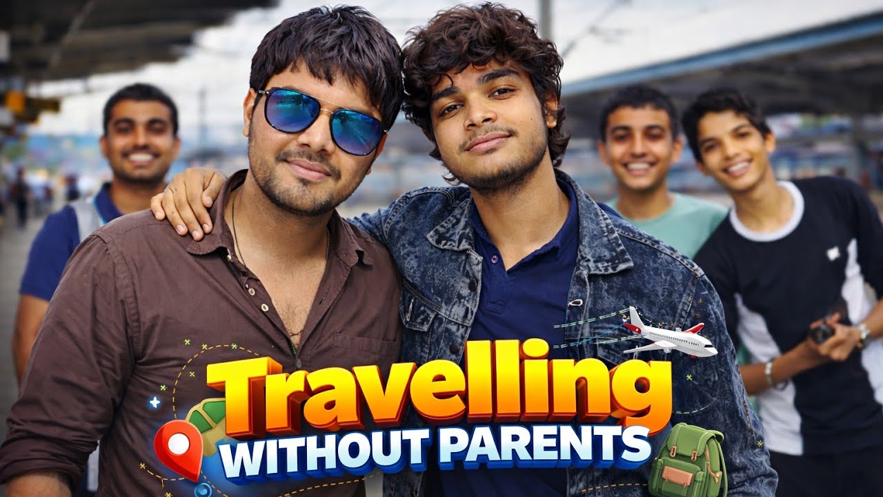 Travelling Without Parents 😱 | Ahmedabad ➜ Delhi | Memorable Moments with GrandParents