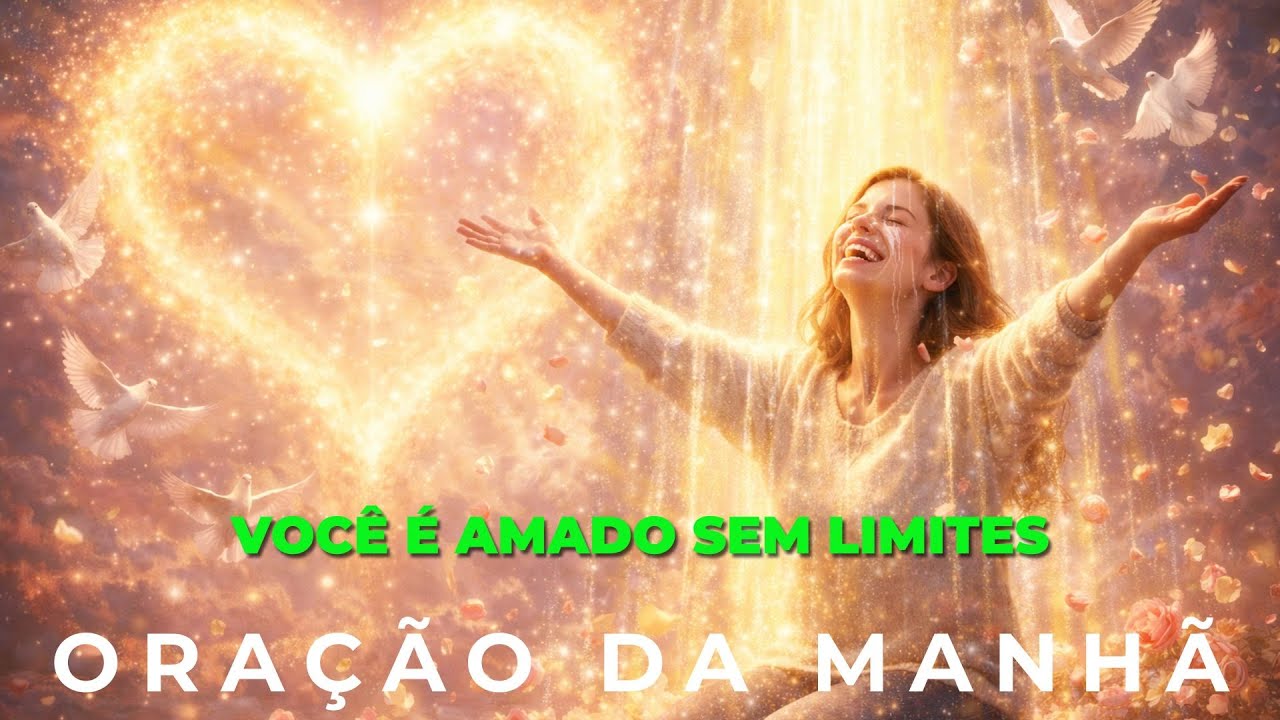 O AMOR QUE TRANSFORMA TUDO! Oração 1 João 4 | Deus É Amor e Ele Te AMA Agora!