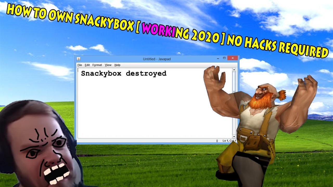 Tutorial: How to oWn Snackybox [WORKING 2020]!!! no hacks required