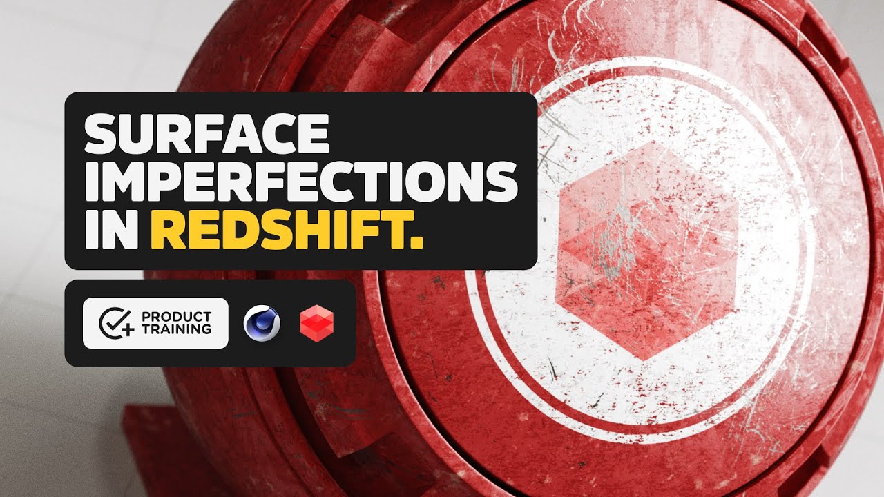 5 способов использования несовершенств поверхности в Redshift в Cinema 4D | Greyscalegorilla Prod...