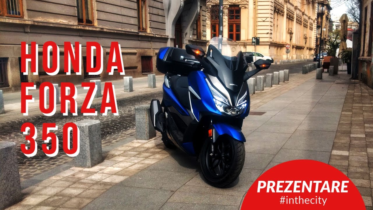 Prezentare Honda Forza 350 2021