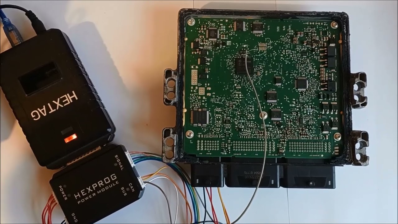 ECU CLONING How to cloning SID310 Renault Engine ECU