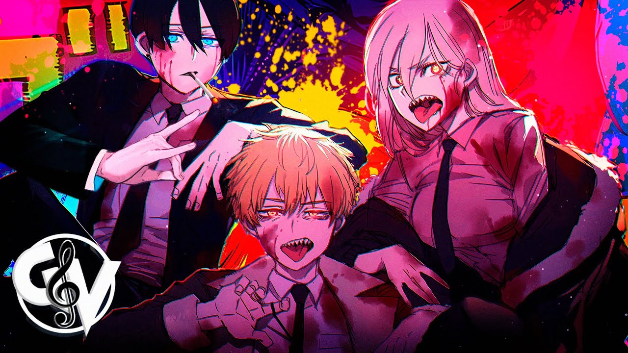 Denji, Aki & Power 🩸 (Chainsaw Man) - A Noite Nas Ruas